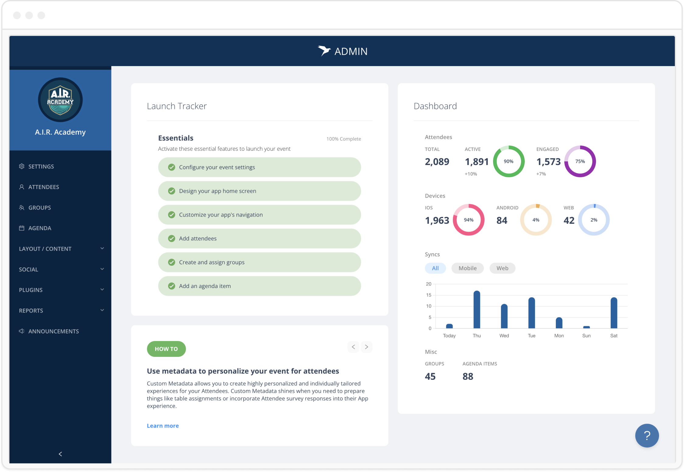 Powerful Reporting and Analytics